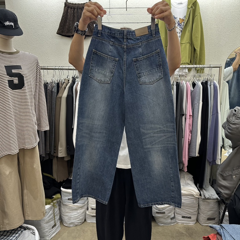 MAGOT東大門㊣實拍女士新品職業人氣熱賣休閑時尚真品牛仔褲IIIΛGOT/MAGOT牛仔褲