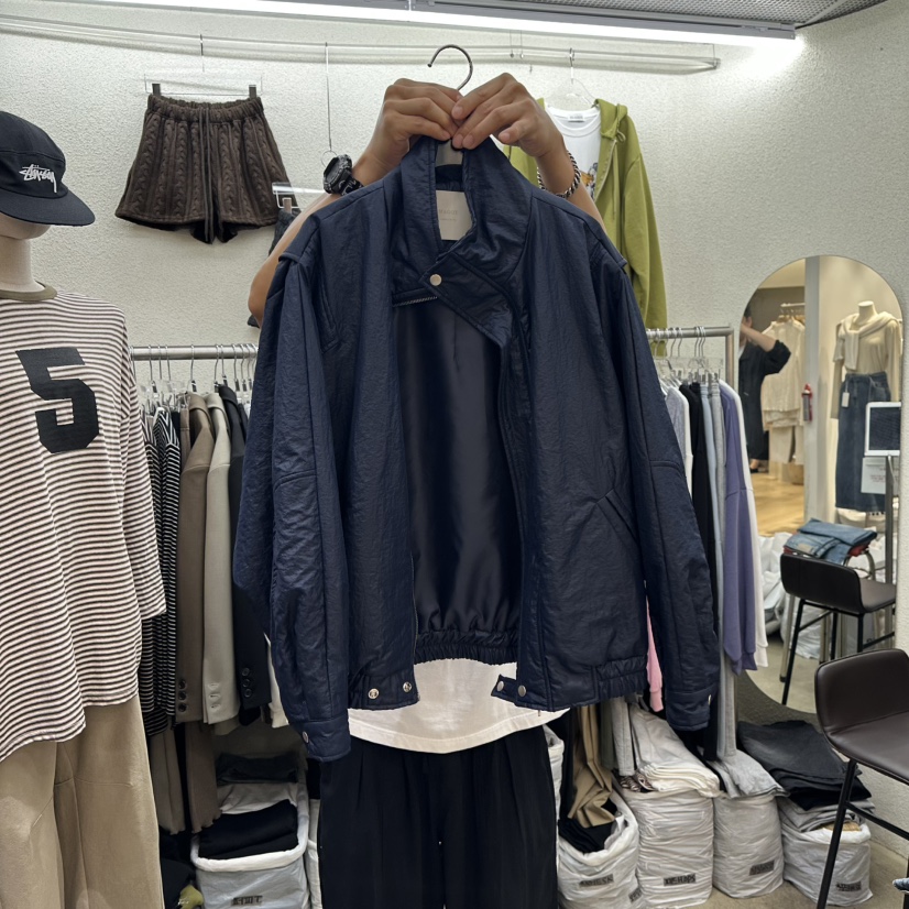 MAGOT韓國代購㊣女士新品職業人氣推薦時尚真品25秋冬熱賣夾克IIIΛGOT/MAGOT夾克圖色2