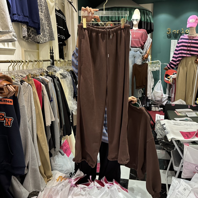 3COLOR東大門㊣代購女士新品人氣休閑褲Three color休閑褲圖色3