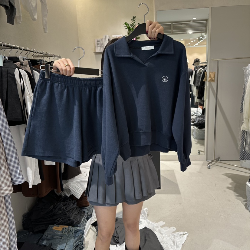 MEMO CLASSIC東大門㊣代購女士新款職業套裝兩件套刺繡套裝MEMO CLASSIC套裝圖色2
