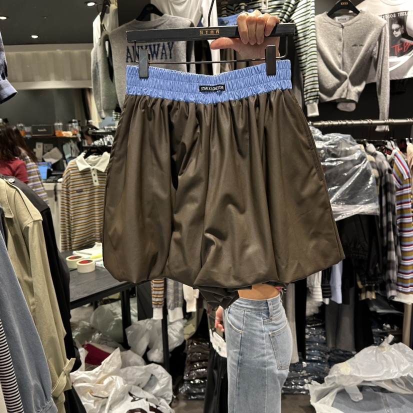 LONE STAR東大門㊣實拍女裝新品真品休閑時尚25秋冬職業短褲LONE STAR短褲圖色1