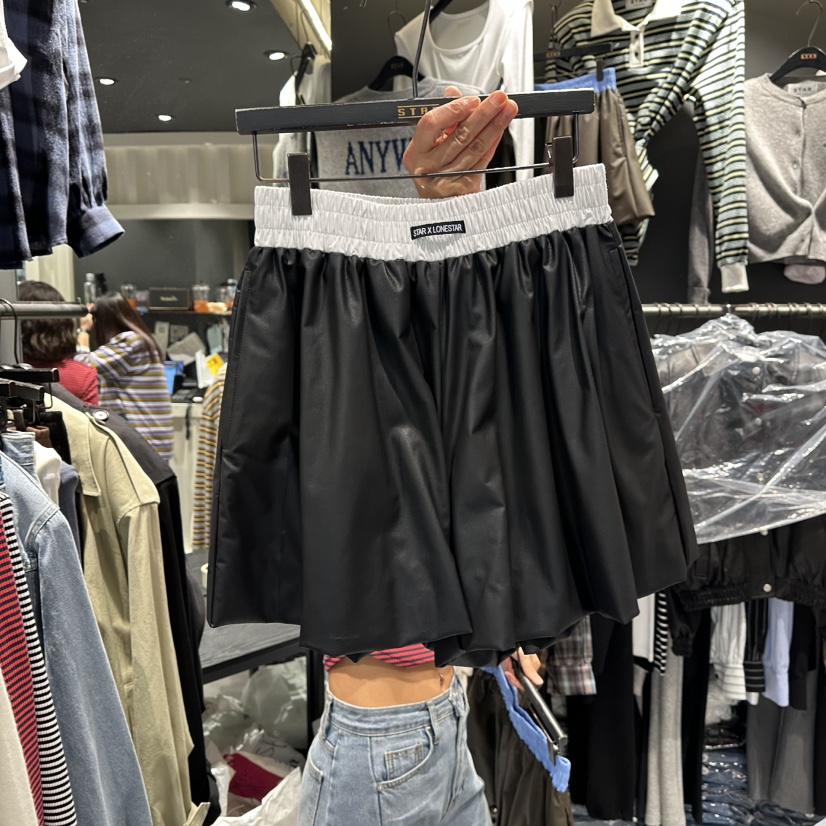 LONE STAR東大門㊣實拍女裝新品真品休閑時尚25秋冬職業短褲LONE STAR短褲圖色2