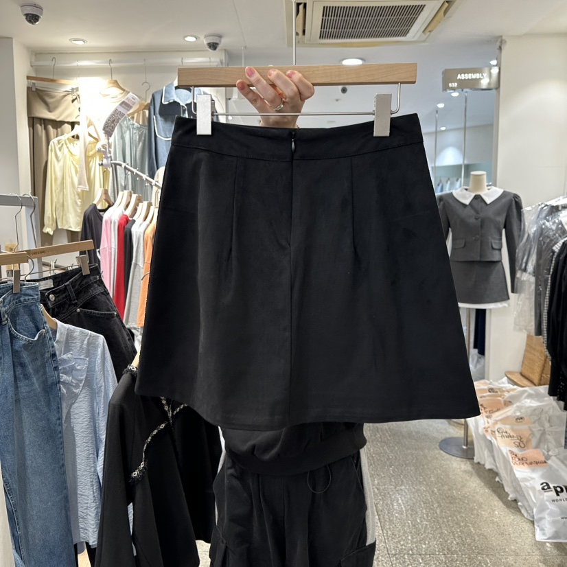 DELLING韓國直郵㊣女裝新款熱賣推薦休閑真品人氣25秋冬短裙DELLING短裙