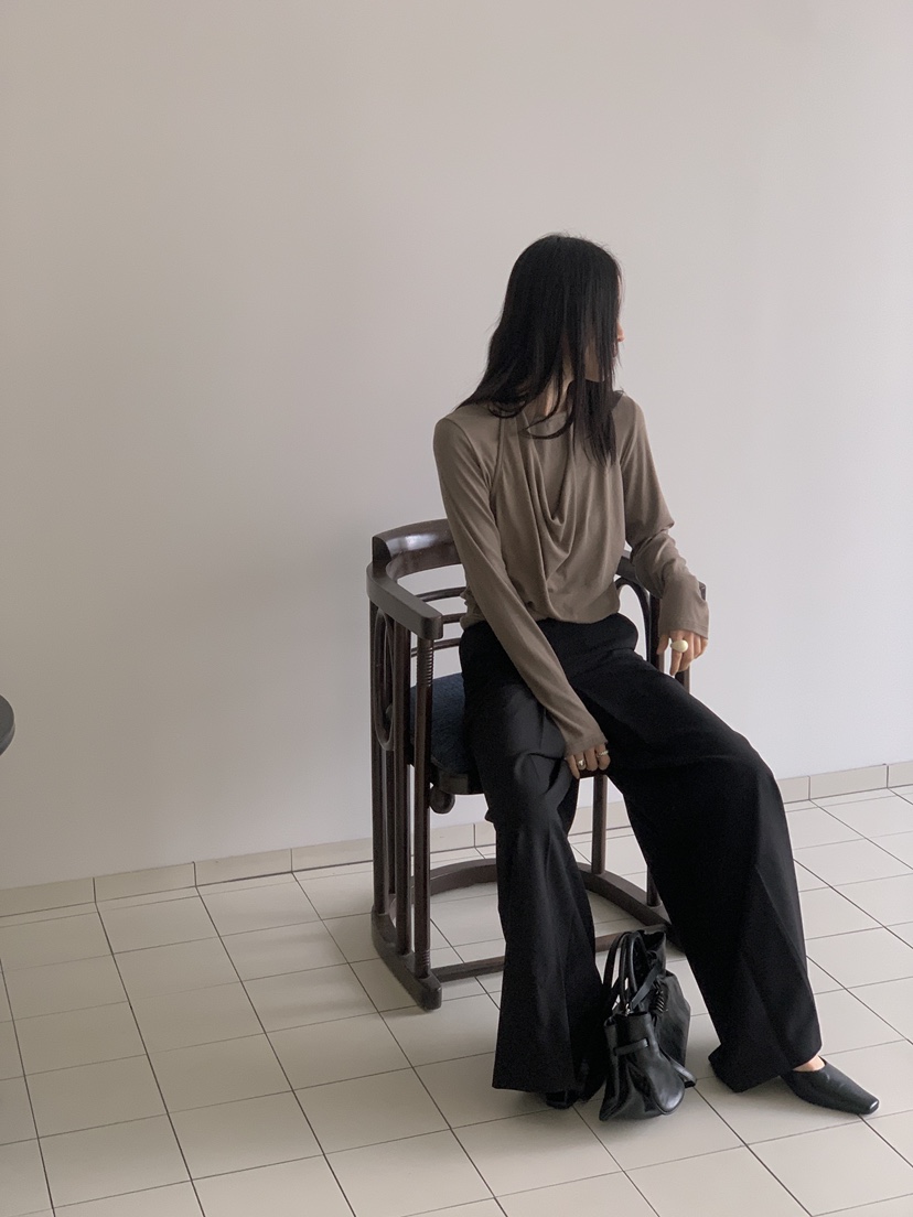 RIDGE-P東大門㊣代購女士新款休閑時尚熱賣真品長袖T恤假兩件RIDGE-P長袖T恤