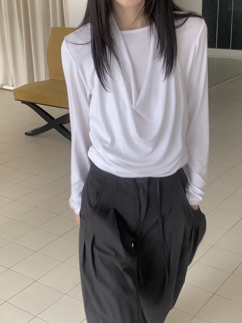 RIDGE-P東大門㊣代購女士新款休閑時尚熱賣真品長袖T恤假兩件RIDGE-P長袖T恤