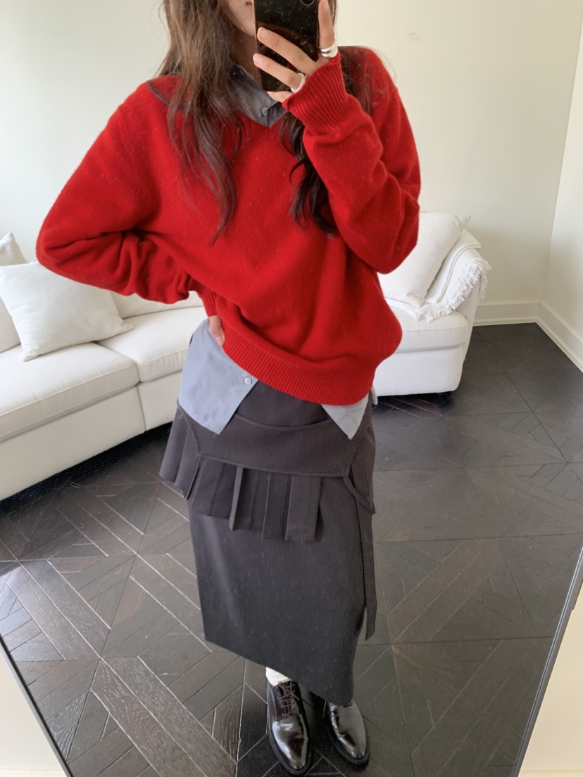 MURMUR東大門㊣代購女士新品熱賣時尚推薦職業真品25秋冬連衣裙MURMUR連衣裙
