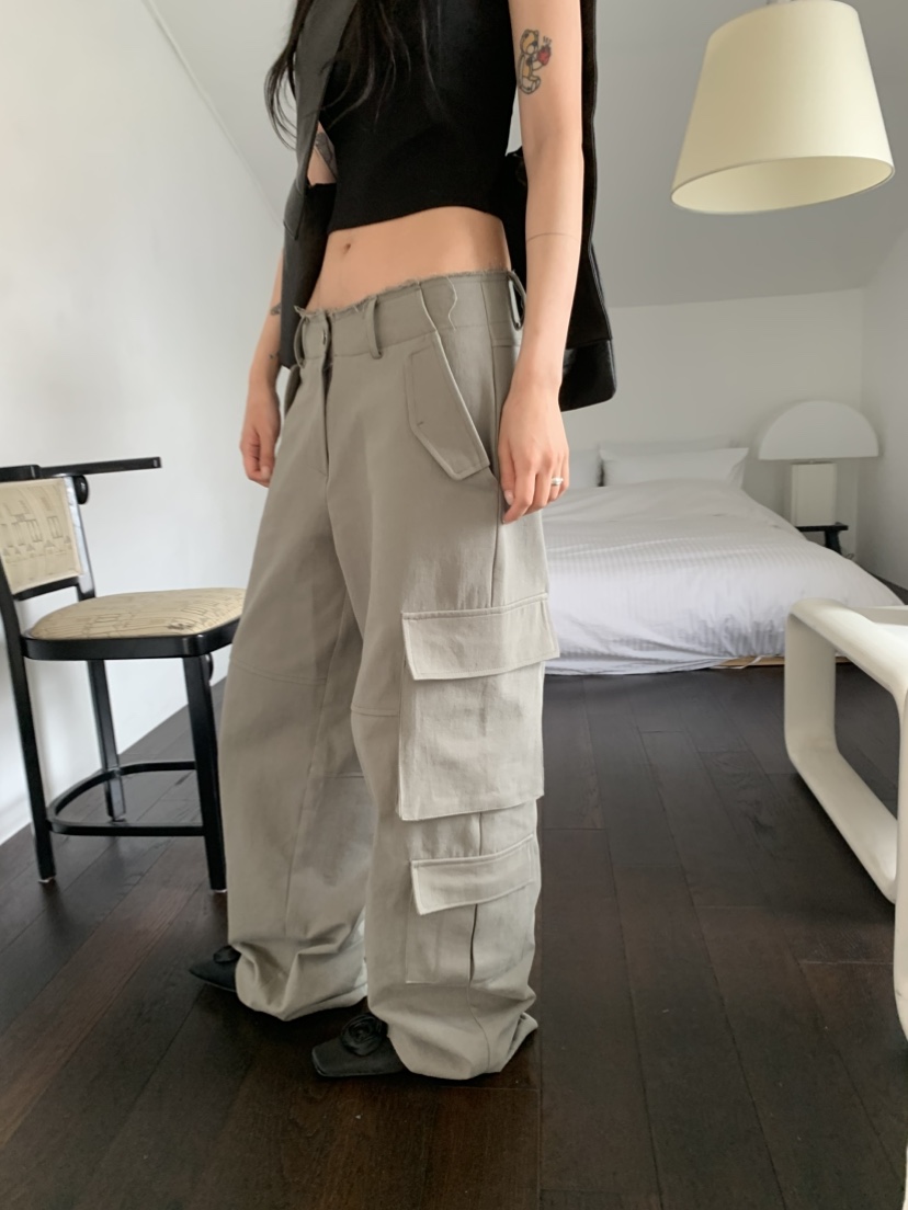 EYEL韓國代購㊣女士新品推薦時尚真品職業25秋冬休閑休閑褲EYEL休閑褲