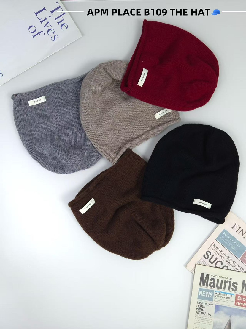 THE HAT-P東大門㊣直郵女士新品時尚推薦真品25秋冬帽子羊毛THE HAT帽子
