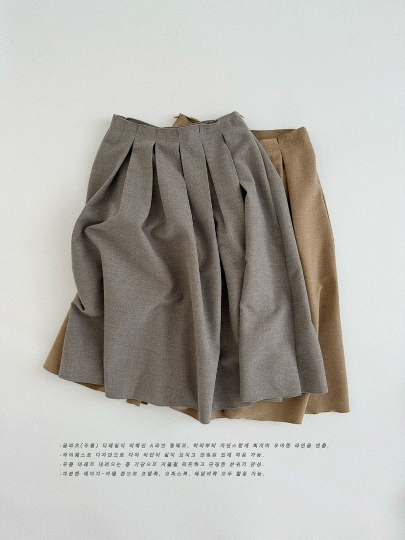 OLI SEOUL東大門㊣代購女士新品25秋冬推薦人氣真品職業長裙OLI SEOUL長裙