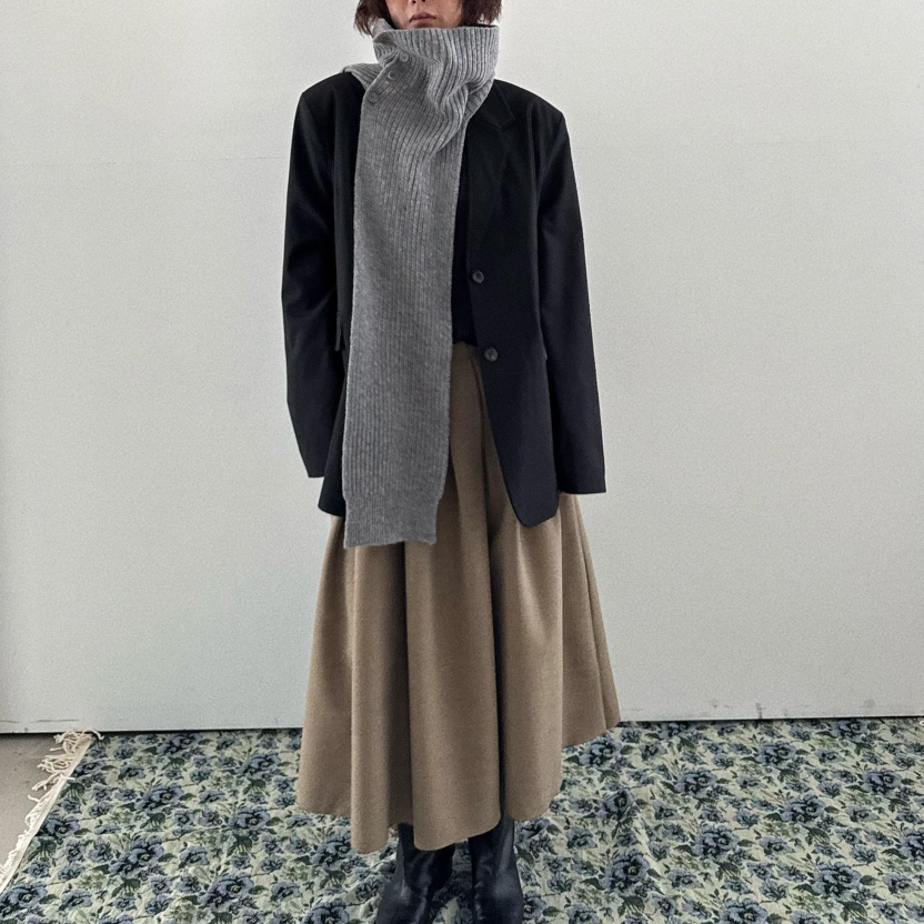 OLI SEOUL東大門㊣代購女士新品25秋冬推薦人氣真品職業長裙OLI SEOUL長裙
