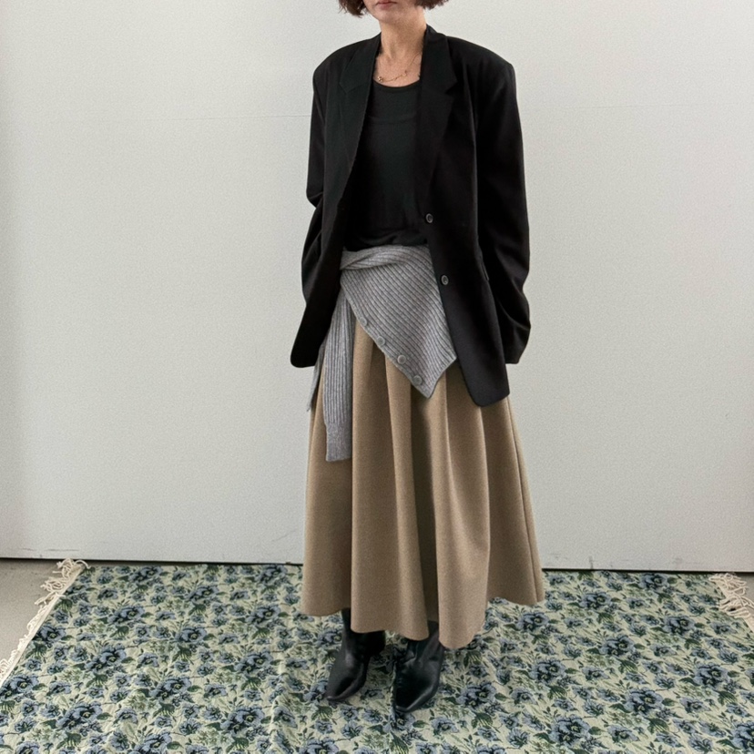 OLI SEOUL東大門㊣代購女士新品25秋冬推薦人氣真品職業長裙OLI SEOUL長裙
