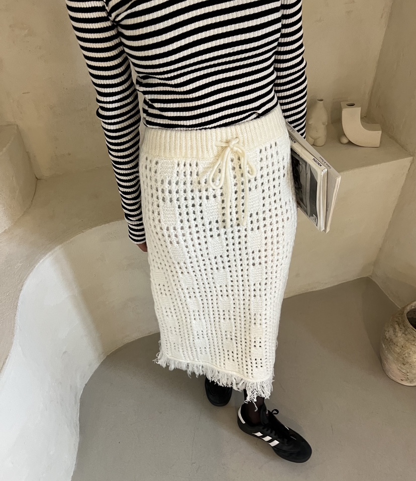 LIKEVAM韓國代購㊣女裝新款職業推薦人氣休閑熱賣25秋冬長裙LIKEVAM長裙