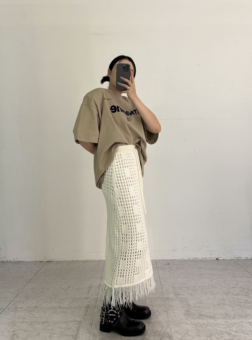 LIKEVAM韓國代購㊣女裝新款職業推薦人氣休閑熱賣25秋冬長裙LIKEVAM長裙