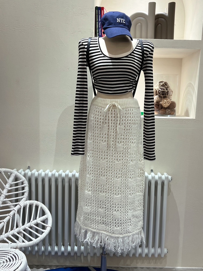 LIKEVAM韓國代購㊣女裝新款職業推薦人氣休閑熱賣25秋冬長裙LIKEVAM長裙