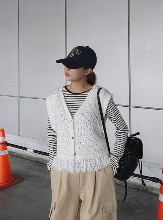 LIKEVAM東大門㊣直郵女士新品真品熱賣職業人氣25秋冬時尚馬甲LIKEVAM馬甲