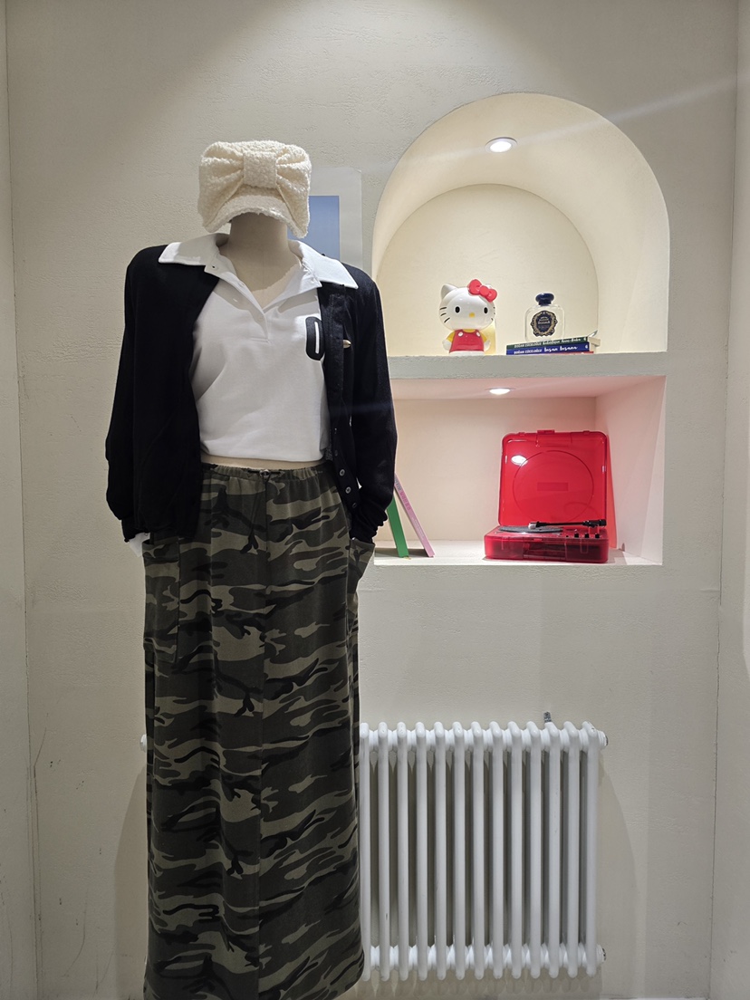 LIKEVAM東大門㊣實拍女裝新款真品推薦熱賣休閑人氣25秋冬長裙LIKEVAM長裙