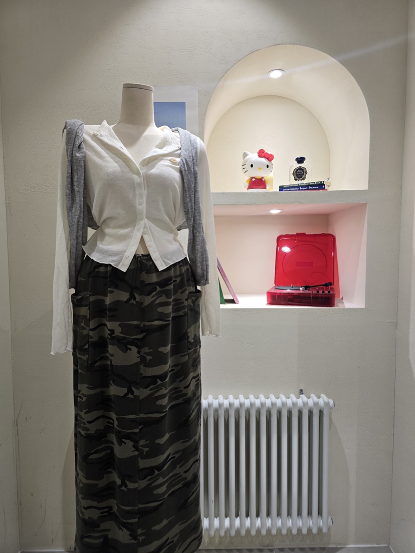 LIKEVAM東大門㊣實拍女裝新款真品推薦熱賣休閑人氣25秋冬長裙LIKEVAM長裙