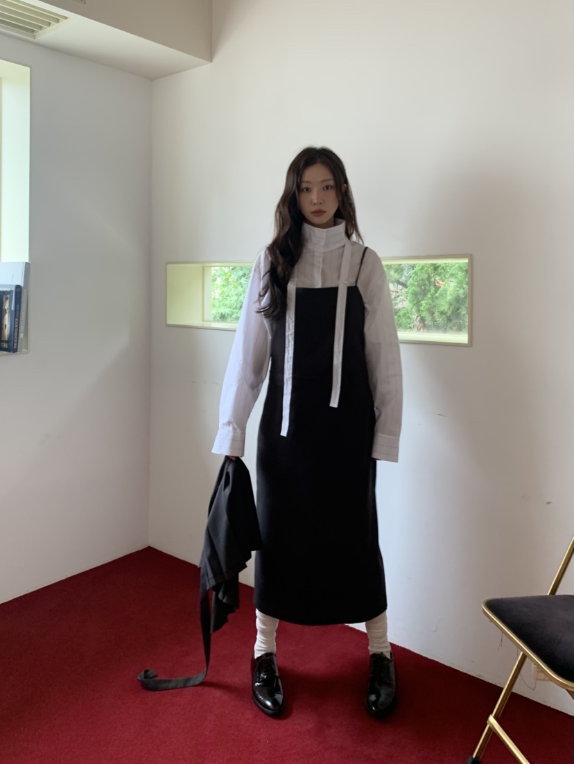 MURMUR東大門㊣代購女裝新品休閑職業推薦25秋冬襯衫蕾絲衫MURMUR襯衫/蕾絲衫