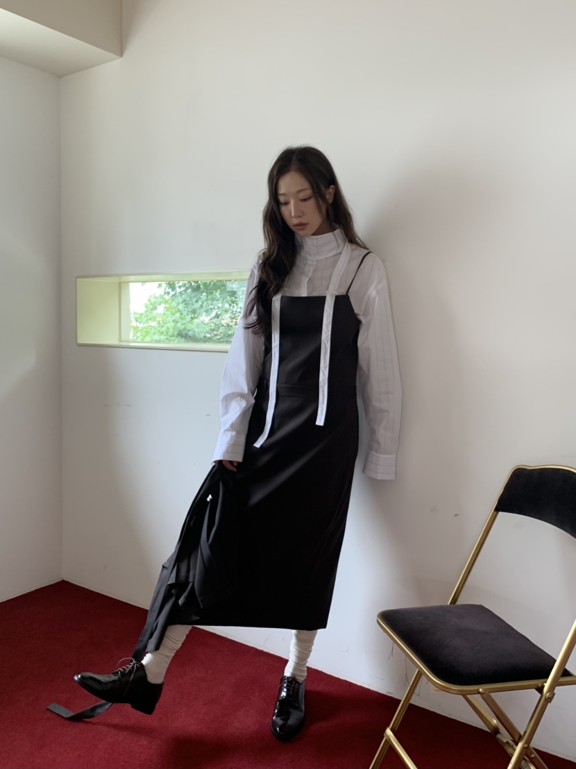 MURMUR東大門㊣代購女裝新品休閑職業推薦25秋冬襯衫蕾絲衫MURMUR襯衫/蕾絲衫