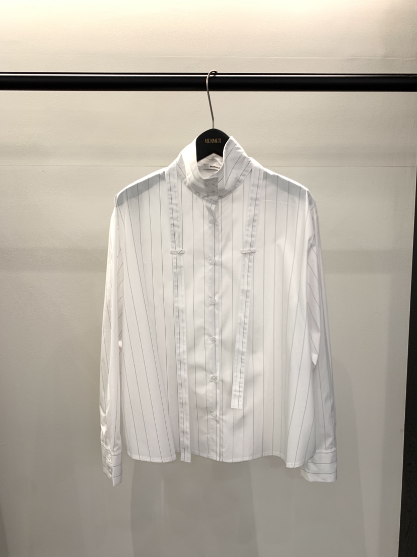 MURMUR東大門㊣代購女裝新品休閑職業推薦25秋冬襯衫蕾絲衫MURMUR襯衫/蕾絲衫圖色1