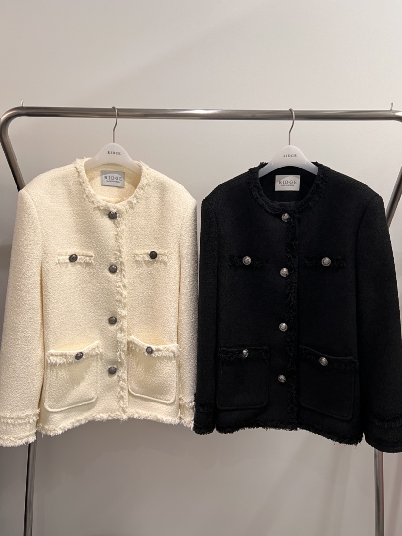 RIDGE-P東大門㊣實拍女裝新品熱賣時尚真品推薦夾克粗花呢RIDGE-P夾克
