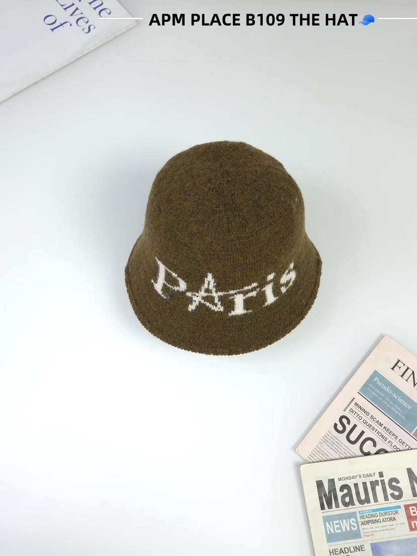 THE HAT-P東大門㊣實拍女裝新款25秋冬職業推薦帽子粗花呢THE HAT帽子圖色1