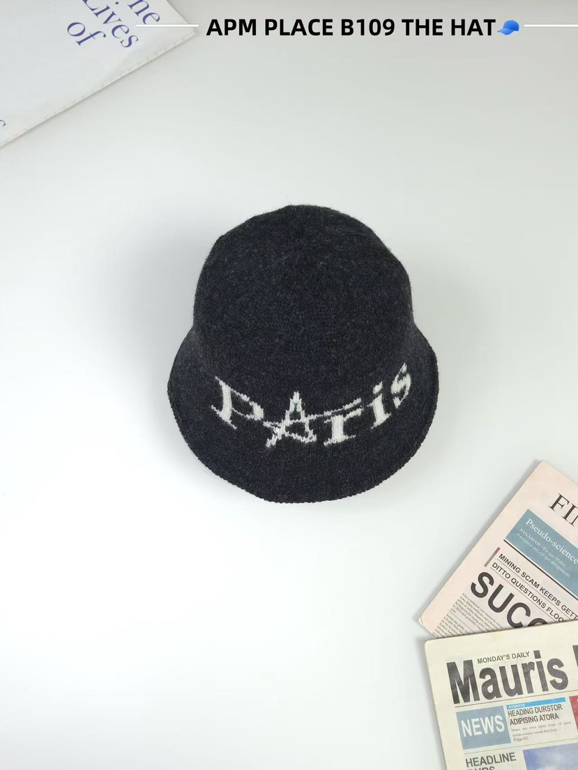 THE HAT-P東大門㊣實拍女裝新款25秋冬職業推薦帽子粗花呢THE HAT帽子圖色2