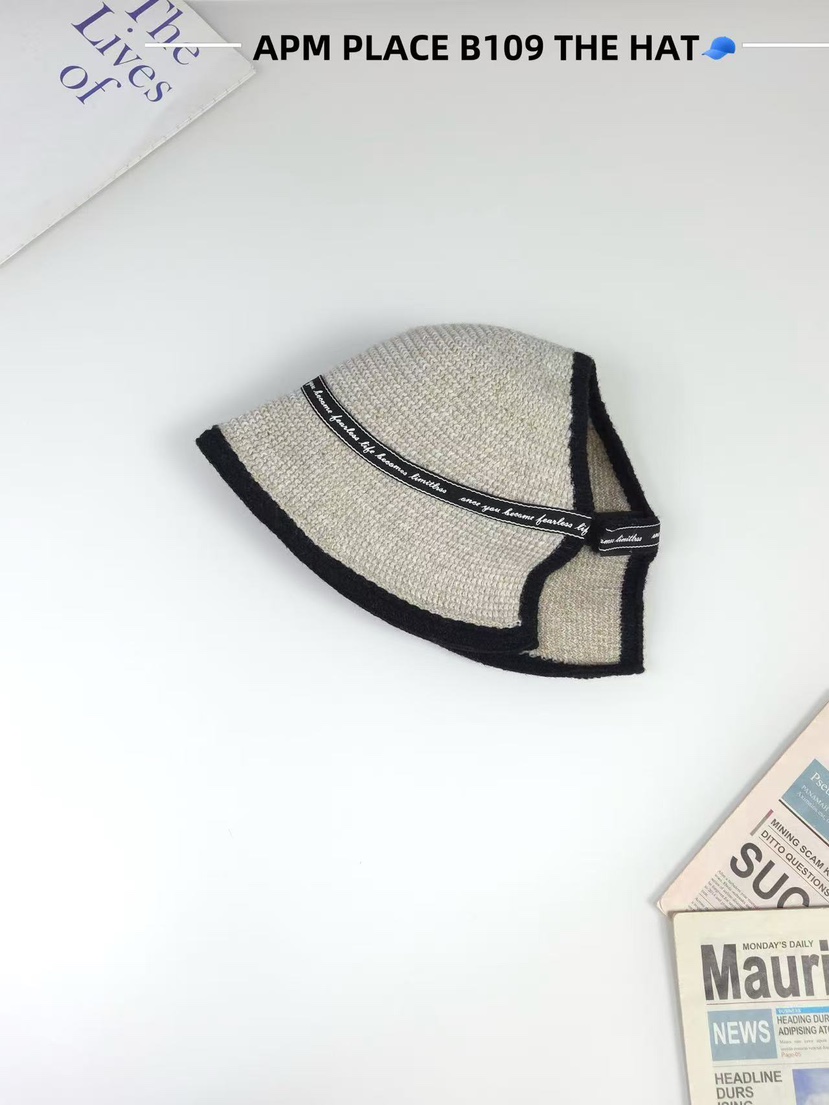THE HAT-P東大門㊣直郵女裝新品人氣25秋冬真品帽子漁夫帽THE HAT帽子圖色4