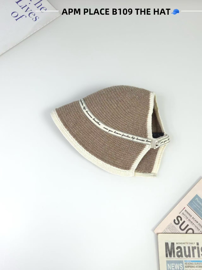 THE HAT-P東大門㊣直郵女裝新品人氣25秋冬真品帽子漁夫帽THE HAT帽子圖色5