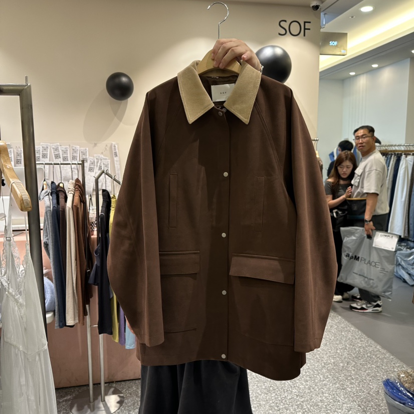SOF韓國代購㊣女裝新款推薦休閑25秋冬人氣職業時尚熱賣夾克SOF夾克圖色2