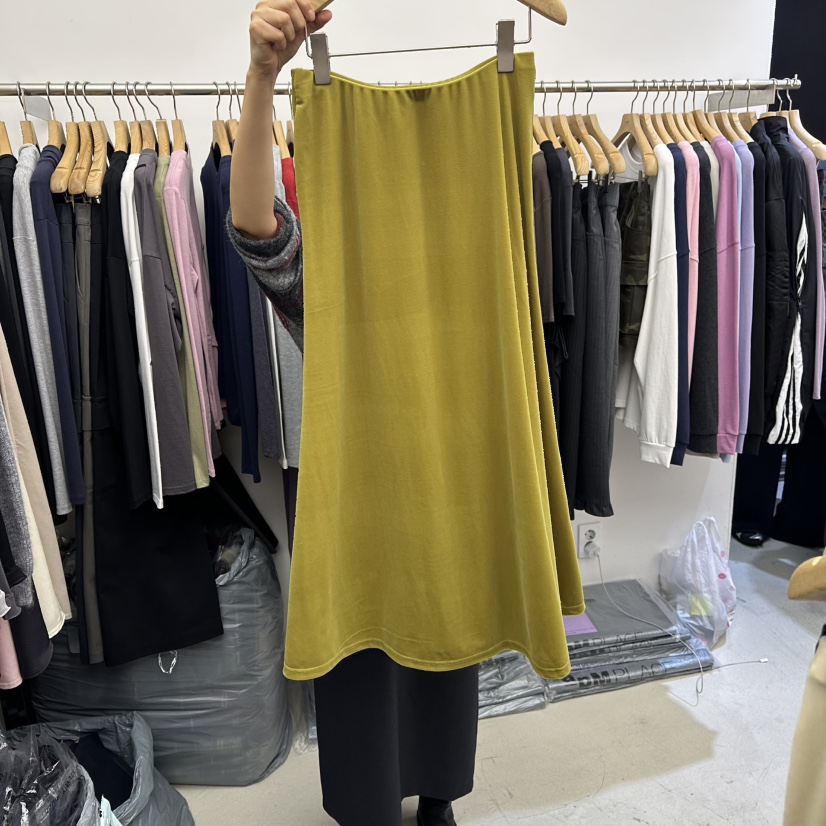 SPECIAL東大門㊣代購女裝新品職業熱賣25秋冬人氣長裙天鵝絨SPECIAL長裙圖色2
