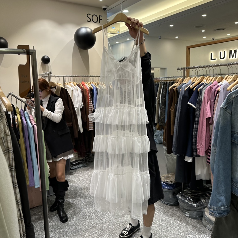 SOF韓國直郵㊣女裝新款時尚人氣熱賣職業真品休閑推薦連衣裙SOF連衣裙圖色1