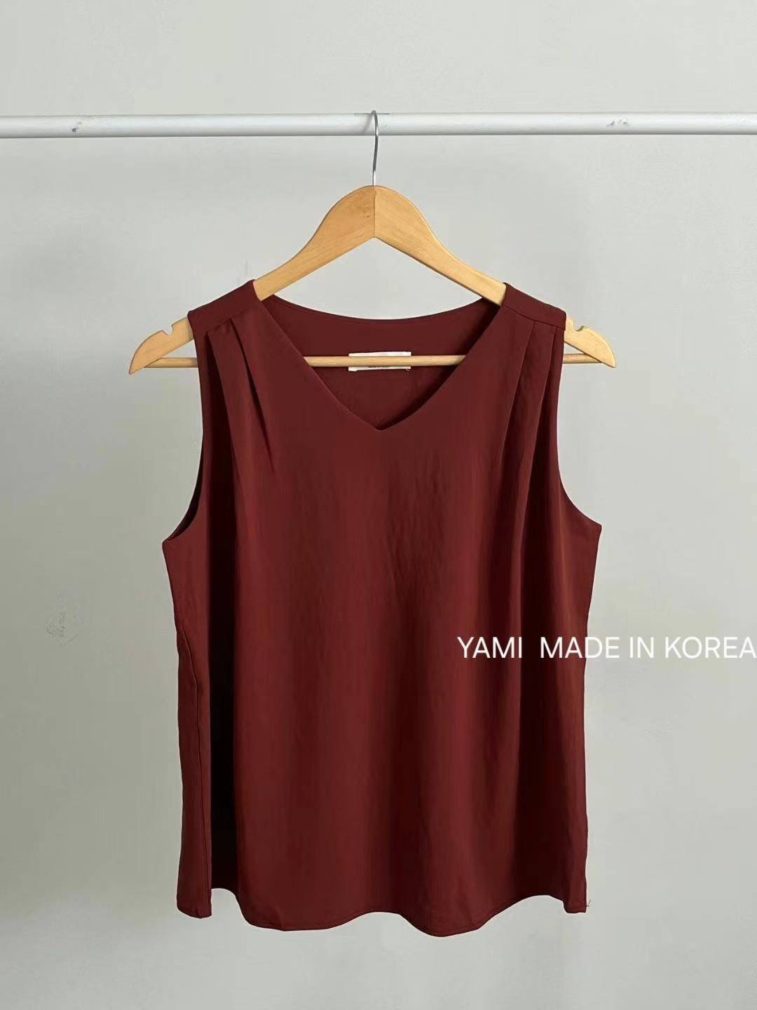 YAMI-야미-T東大門㊣實拍女士新款人氣熱賣職業推薦吊帶背心YAMI吊帶/背心圖色3