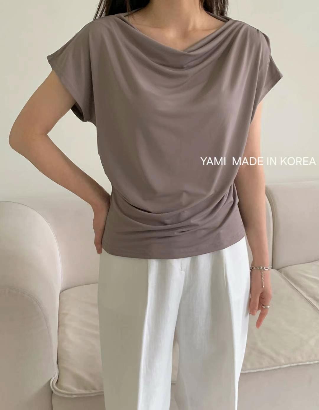 YAMI-야미-T東大門㊣直郵女士新品職業人氣時尚25秋冬T恤YAMIT恤