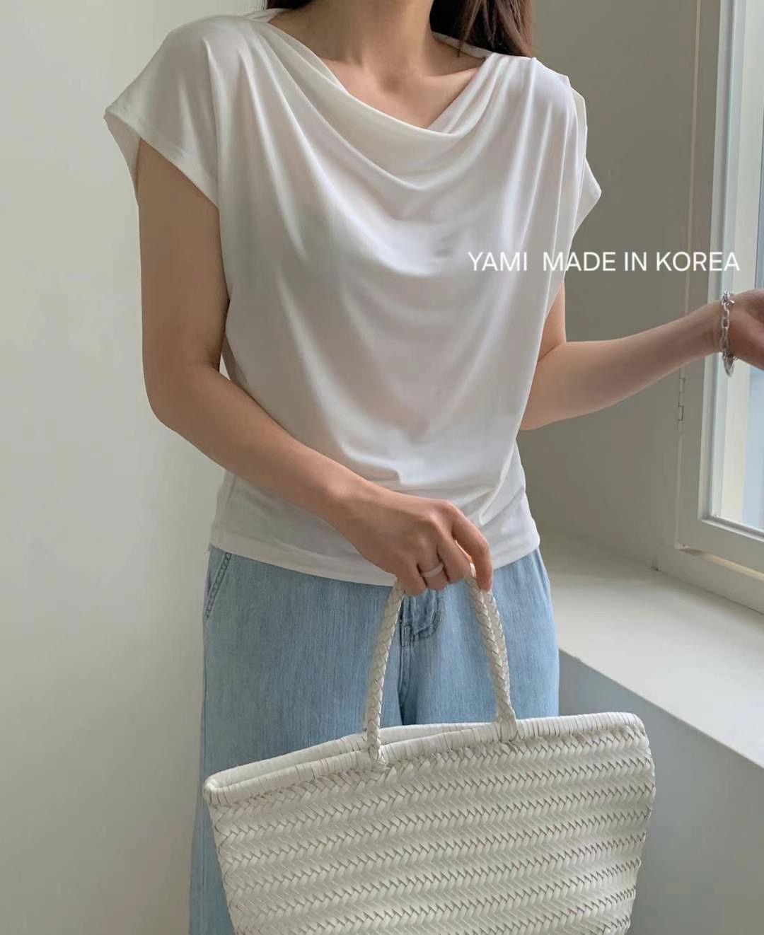 YAMI-야미-T東大門㊣直郵女士新品職業人氣時尚25秋冬T恤YAMIT恤