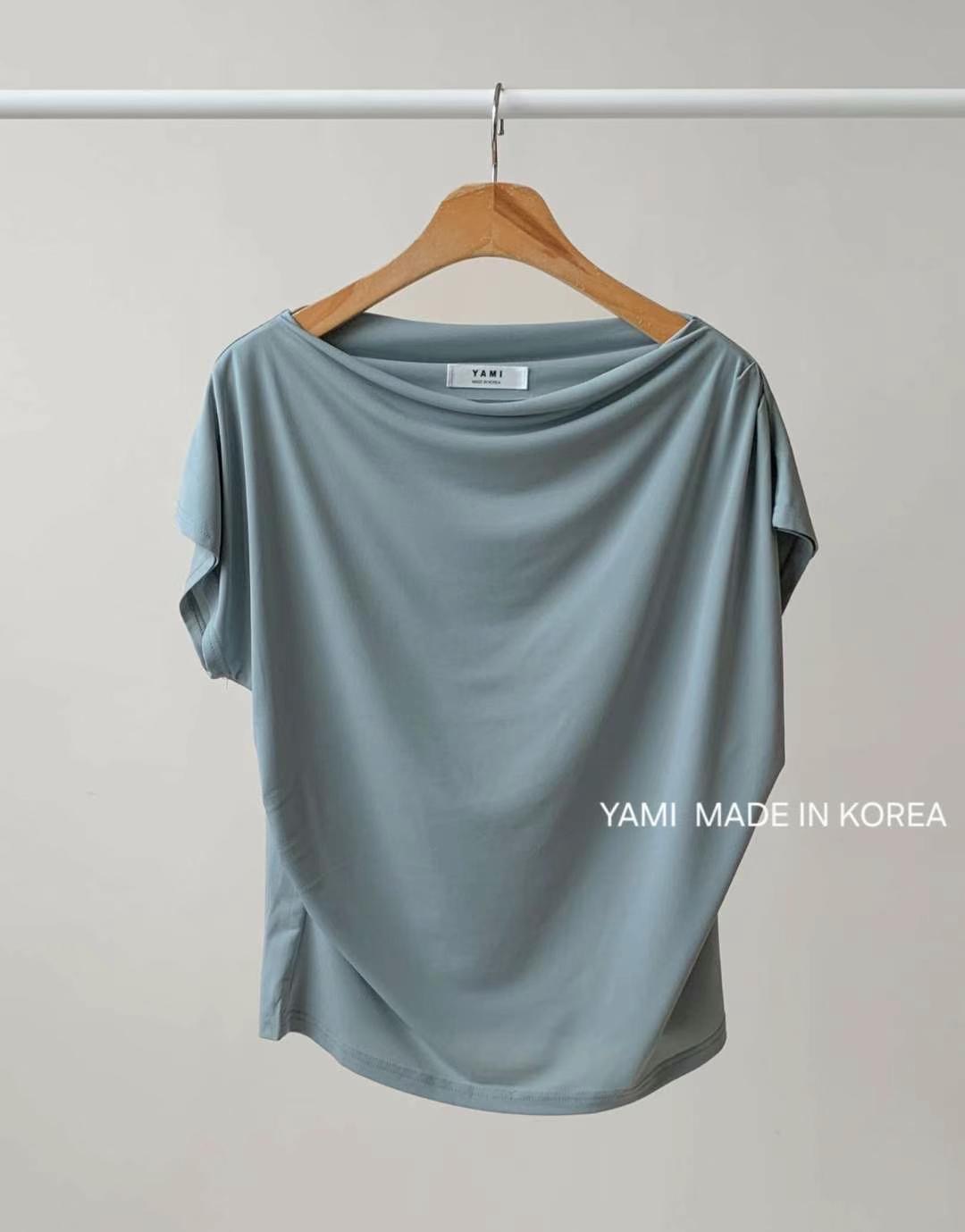 YAMI-야미-T東大門㊣直郵女士新品職業人氣時尚25秋冬T恤YAMIT恤圖色2