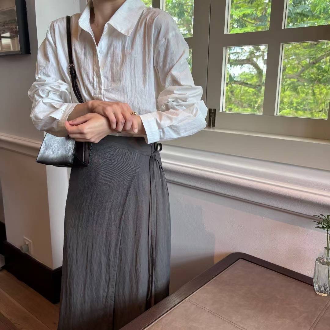 MAENEW東大門㊣直郵女裝新款人氣休閑25秋冬真品襯衫蕾絲衫MAENEW襯衫/蕾絲衫