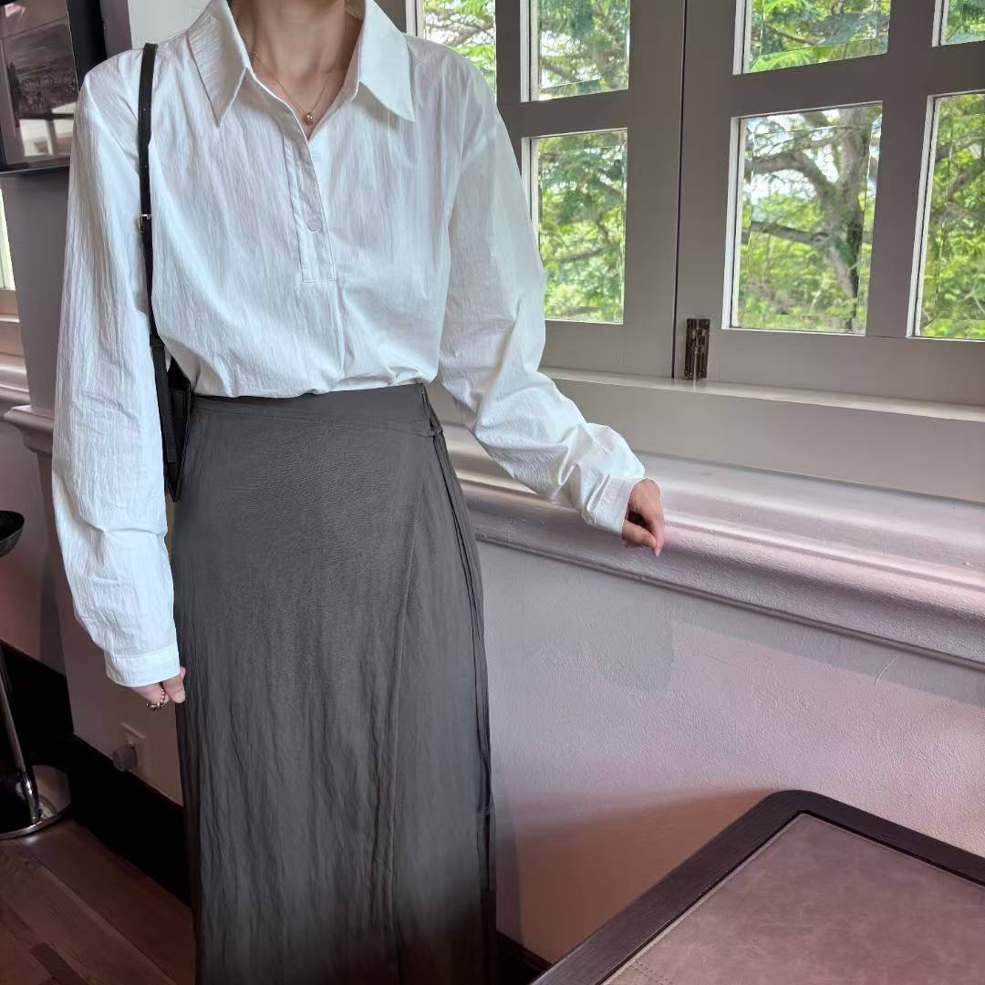 MAENEW東大門㊣直郵女裝新款人氣休閑25秋冬真品襯衫蕾絲衫MAENEW襯衫/蕾絲衫