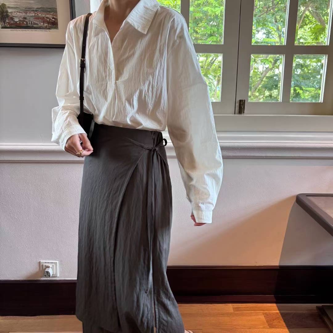 MAENEW東大門㊣直郵女裝新款人氣休閑25秋冬真品襯衫蕾絲衫MAENEW襯衫/蕾絲衫
