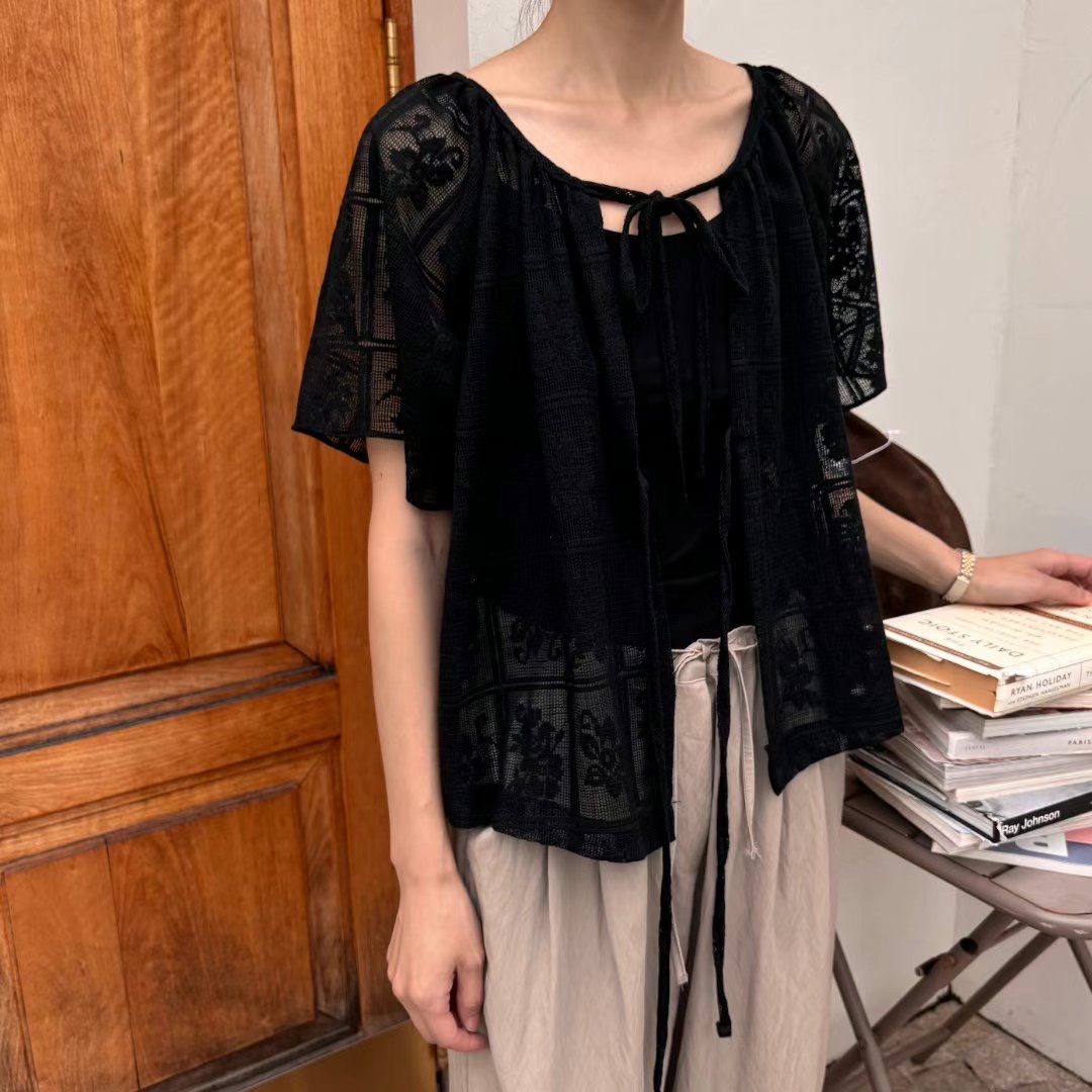 MAENEW東大門㊣直郵女裝新款休閑真品推薦時尚職業襯衫蕾絲衫MAENEW襯衫/蕾絲衫圖色2