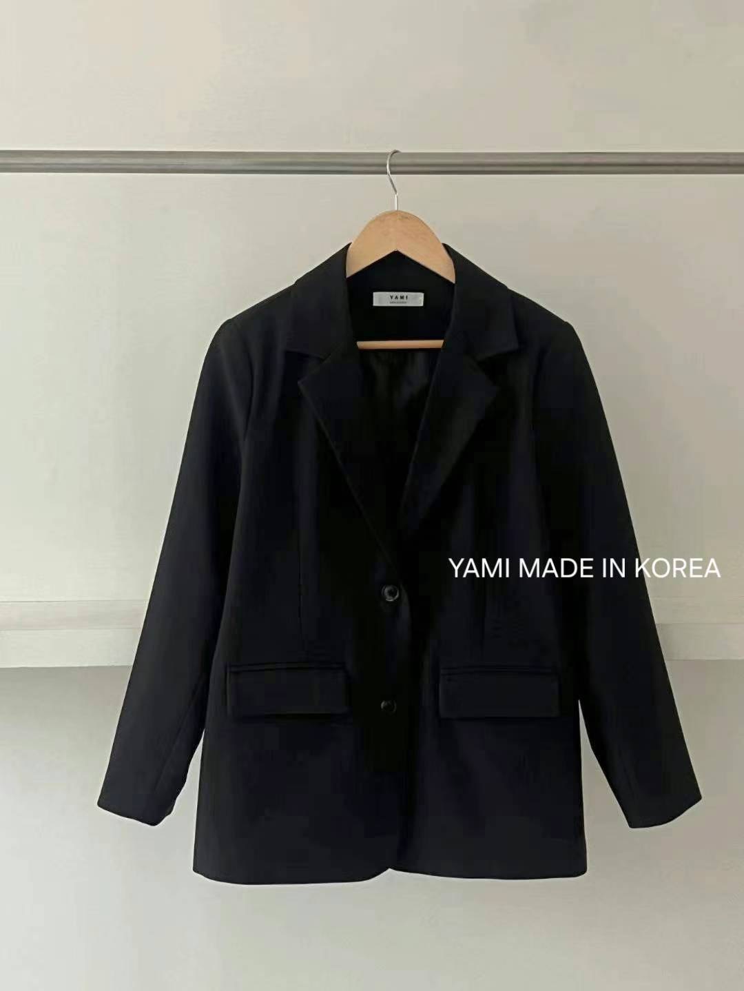 YAMI-야미-T韓國代購㊣女裝新款真品熱賣時尚人氣西裝西服YAMI西裝/西服圖色2