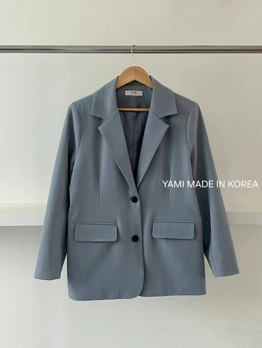 YAMI-야미-T韓國代購㊣女裝新款真品熱賣時尚人氣西裝西服YAMI西裝/西服圖色3