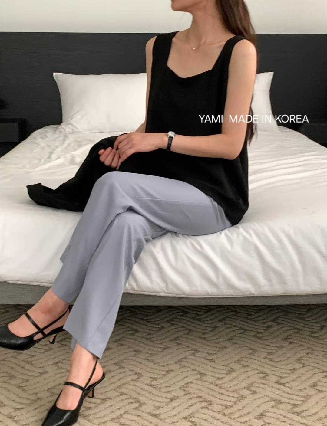 YAMI-야미-T東大門㊣直郵女士新品時尚休閑推薦熱賣吊帶背心YAMI吊帶/背心