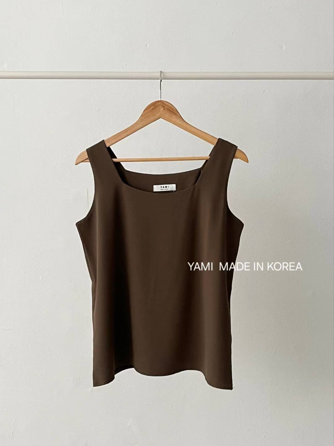 YAMI-야미-T東大門㊣直郵女士新品時尚休閑推薦熱賣吊帶背心YAMI吊帶/背心圖色3