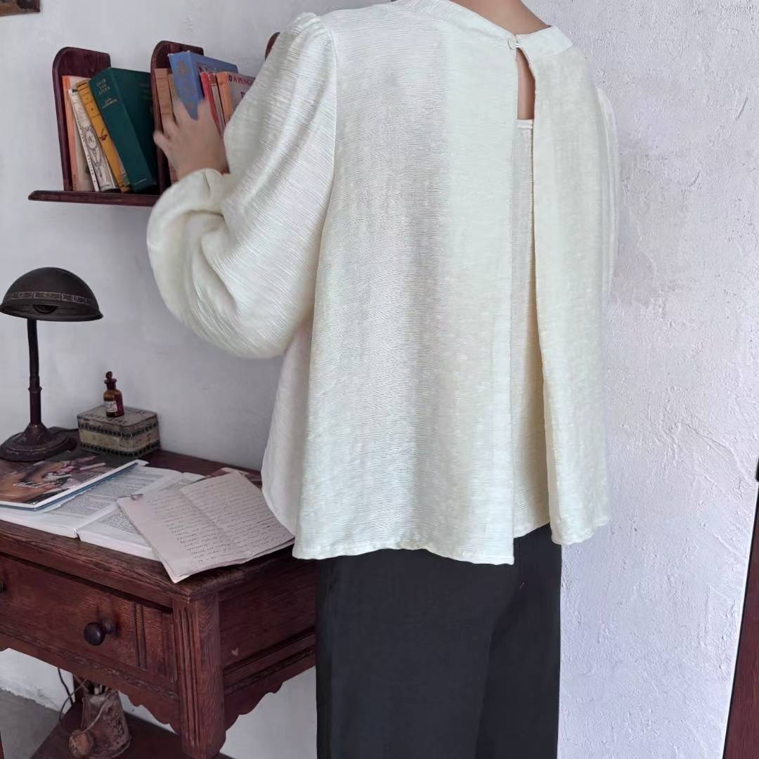 MAENEW韓國代購㊣女士新品真品熱賣人氣推薦25秋冬襯衫蕾絲衫MAENEW襯衫/蕾絲衫