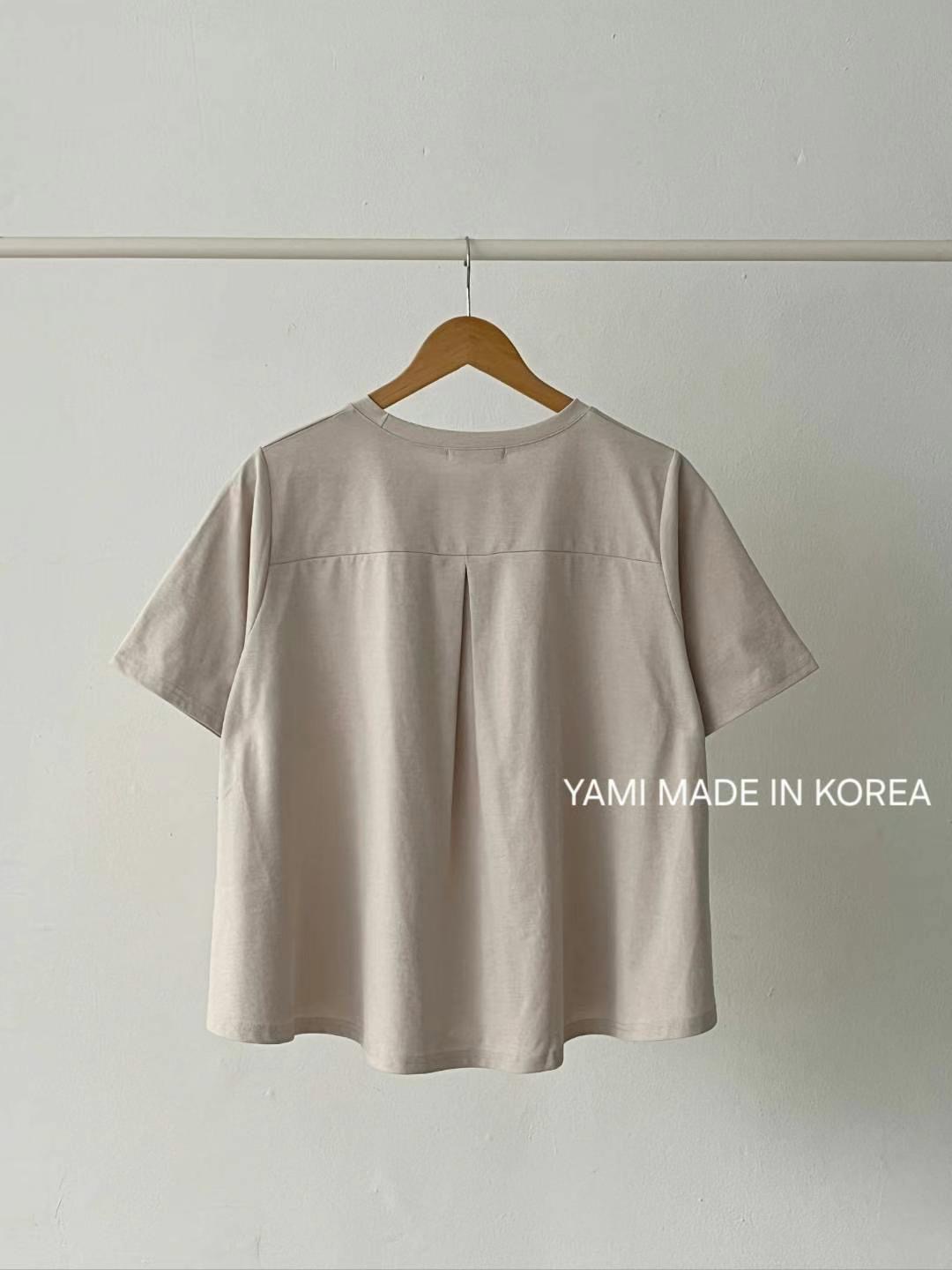 YAMI-야미-T韓國代購㊣女裝新款推薦職業25秋冬時尚熱賣T恤YAMIT恤