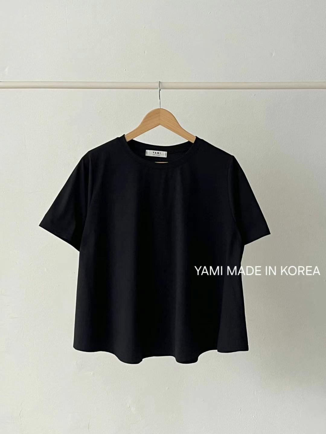 YAMI-야미-T韓國代購㊣女裝新款推薦職業25秋冬時尚熱賣T恤YAMIT恤圖色4