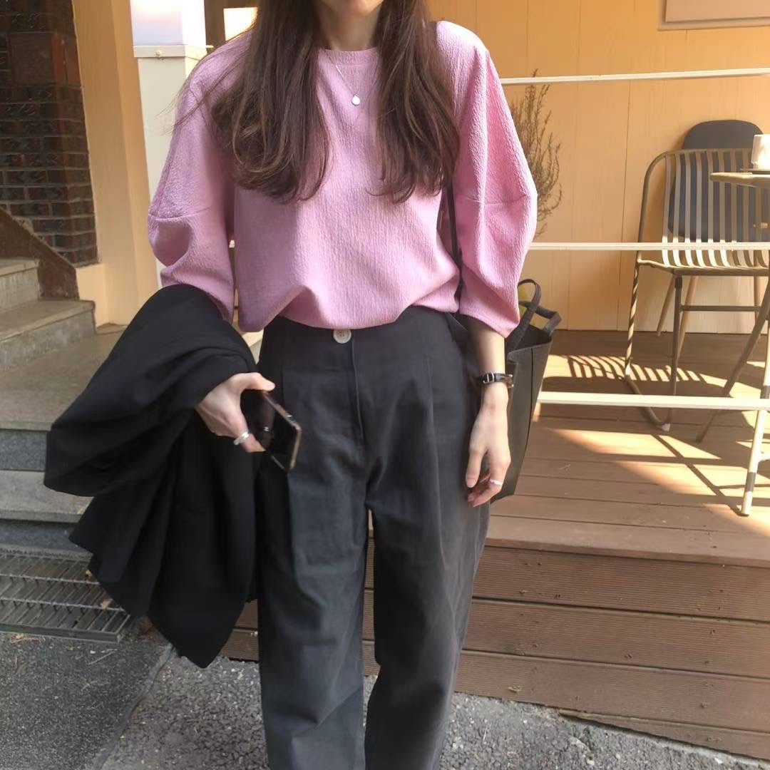 MAENEW東大門㊣實拍女裝新款休閑熱賣25秋冬職業襯衫蕾絲衫MAENEW襯衫/蕾絲衫