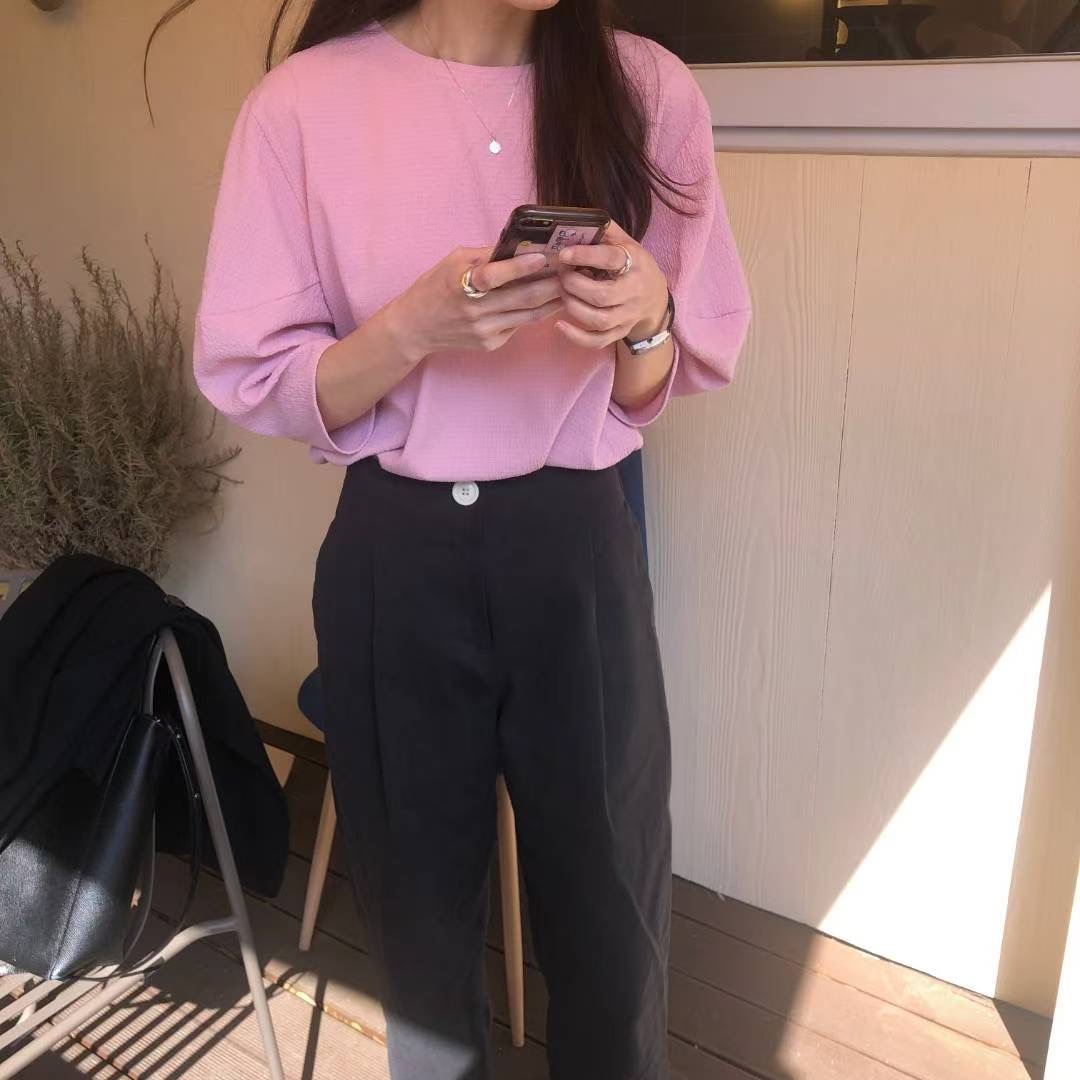 MAENEW東大門㊣實拍女裝新款休閑熱賣25秋冬職業襯衫蕾絲衫MAENEW襯衫/蕾絲衫圖色2