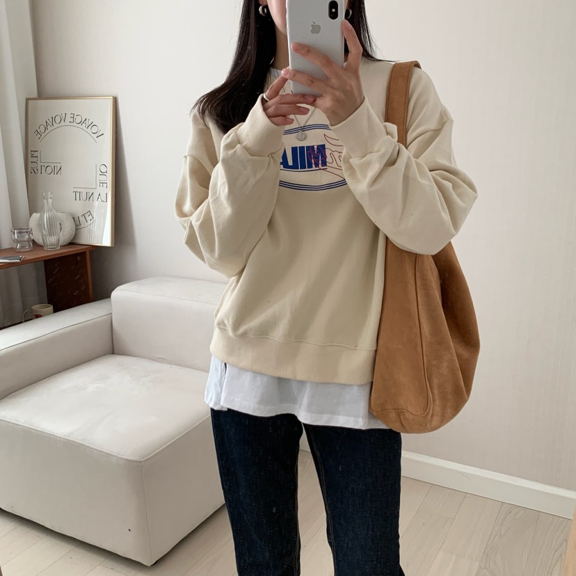 HELLO JINI韓國直郵㊣女裝新款職業熱賣人氣推薦休閑時尚衛衣HELLO JINI衛衣